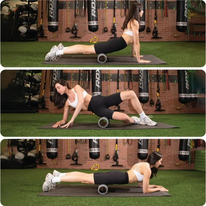 Textured Foam Rollers for Muscle Massage Medium-Density Back Foam Roller for Back Pain Relief & Muscle Recovery in Legs & Arms
